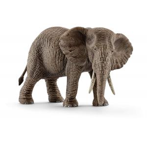 Schleich - 14761 - Figurine Éléphant d'Afrique femelle - Dimension : 14,6 cm x 7,5 cm x 9,1 cm (303404)