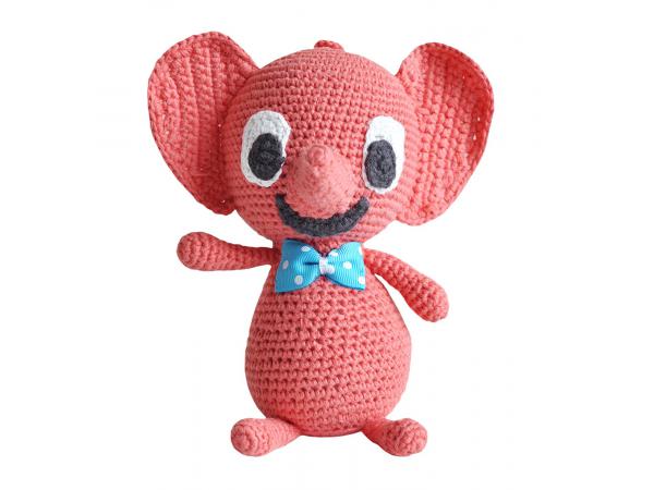 Peluche musicale - littlephant - red