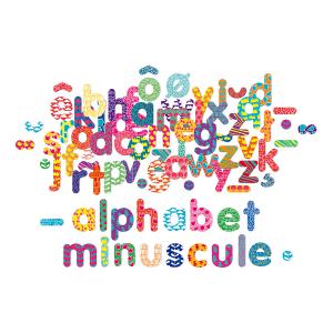Magnets Alphabet minuscule 81 pcs - à partir de 3+ - Vilac - 6703