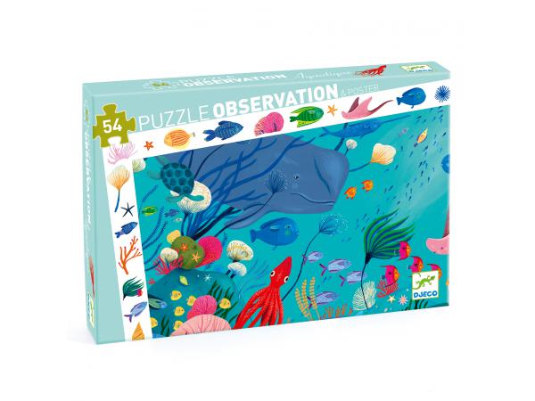 Puzzle observation aquatique - 54 pièces
