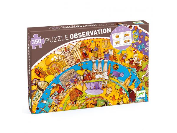 Puzzle observation histoire - 350 pièces + livret