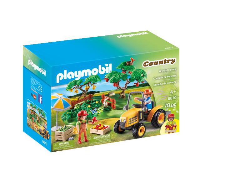 overvælde Læring personale Playmobil - Starter Set " Couple de fermiers avec verger"