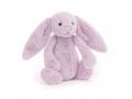 Peluche Bashful Lilac Bunny Small - L: 8 cm x l : 9 cm x H: 18 cm - Jellycat - BASS6HYUS