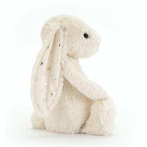 Jellycat - BAS3TW - Peluche Bashful Twinkle Bunny Medium - L: 9 cm x l : 12 cm x H: 31 cm (336710)