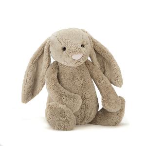 Peluche Bashful Beige Bunny Huge - L: 12 cm x l : 21 cm x H: 51 cm - Jellycat - BAH2BN