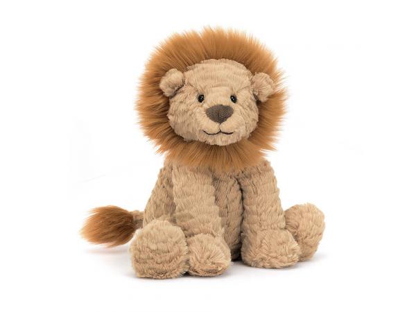 Peluche lion fuddlewuddle - l = 8 cm x l = 13 cm x h =23 cm