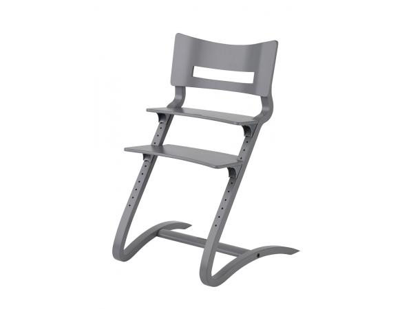 Chaise haute grise