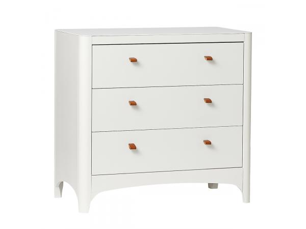 Commode 3 tiroirs blanche