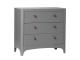 Commode 3 tiroirs Classic, Gris