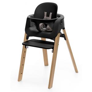 Stokke - 349802 - Baby set Noir pour chaise haute Steps (348862)