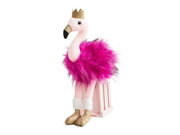Peluche flamant rose - taille 45 cm