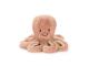Peluche Odell Octopus Baby - L: 7 cm x l : 7 cm x