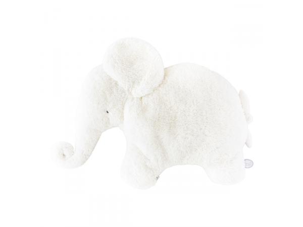 Oscar pillou éléphant 52 cm - blanc