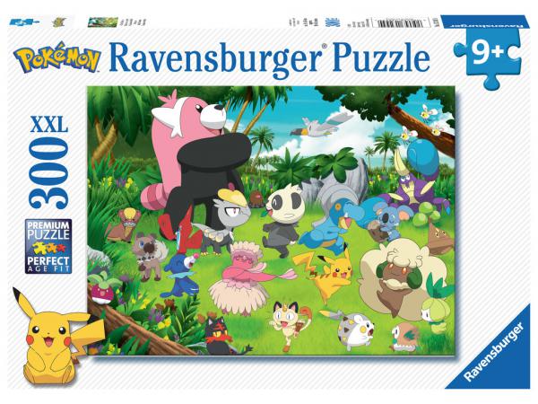Puzzle 300 pièces xxl - pokémon sauvages