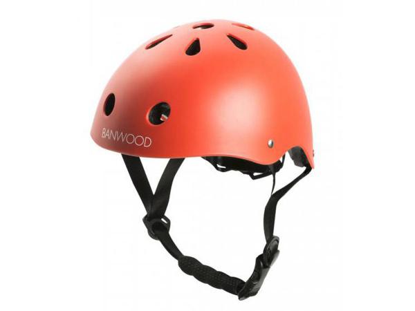 Casque rouge banwood red