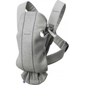 Porte-bébé Mini Jersey 3D, Gris clair - Babybjorn - 021072