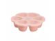 Multiportions silicone 6 x 90 ml pink