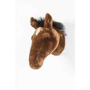 Tête cheval brun foncé Scarlett - Wild and Soft - WS0034