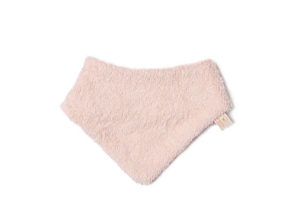 Bavoir bandana nouveau-né so cute en coton bio pink