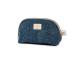 HOLIDAY VANITY CASE SMALL 14X23 Gold Bubble Night Blue