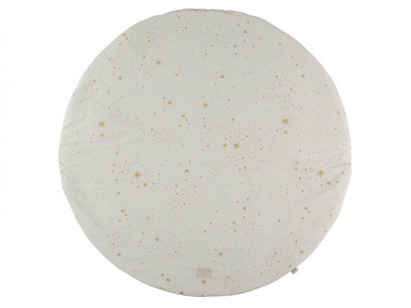 Tapis de jeu full moon 105x105 cm gold stella - natural