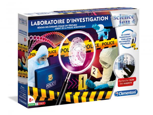 Jeux scientifique - laboratoire d'investigation