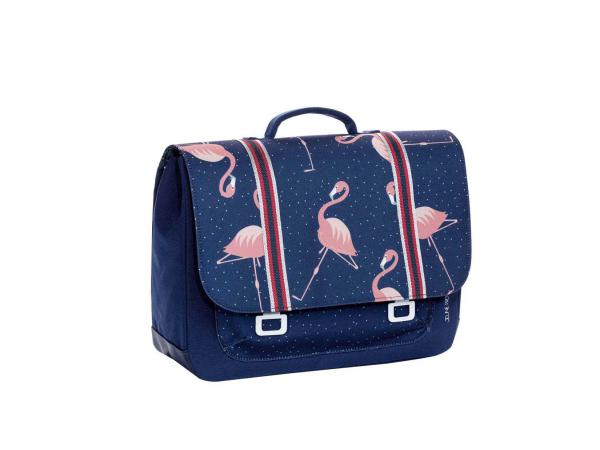 Cartable best of grand modèle - flamingo 41 cm x 20 cm x 31 cm