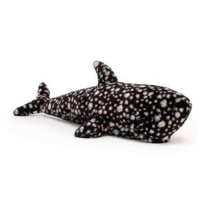 Jellycat - PEB1WS - Peluche requin baleine Pebble - L = 18 cm x l = 54 cm x H =18 cm (413190)