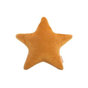 Coussin Aristote étoile FARNIENTE YELLOW - Nobodinoz - ARISTOTEVELVET-002