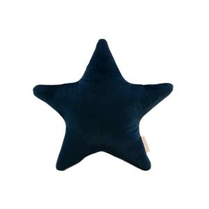Nobodinoz - N112633 - Coussin Aristote étoile NIGHT BLUE (413528)