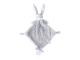 Lapin doudou gris clair Ella - Hauteur 35 cm