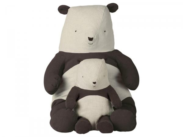 Set de poupées panda grand 54 cm et moyen - 31 cm