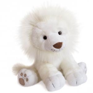 Peluche lion des neiges - taille 40 cm - Histoire d'ours - HO2982