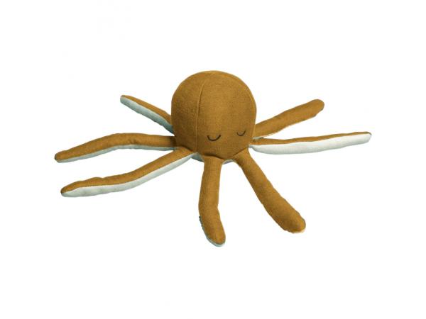 Octopus rattle - ochre / beach grass 10x22cm