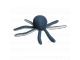 Hochet octopus en coton - 17 cm