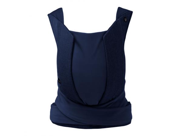 Porte-bébé fashion yema click nautical blue | navy blue , physiologique et ergonomique avec système de click, bretelles et ceinture rembourrées