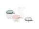 Coffret 3 portions verre (150ml pink / 250ml eucalyptus green / 400ml light mist)