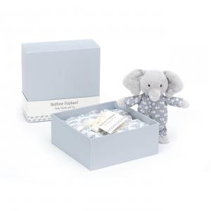 Bedtime Elephant Gift Set - 18 cm - Jellycat - BTE2SET