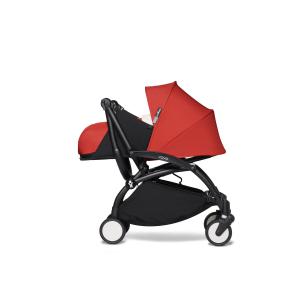 Babyzen - BU370 - Poussette YOYO² 0+ ombrelle Rouge - cadre noir (421868)