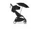 Poussette YOYO² 6+ ombrelle Noir - cadre noir - Babyzen