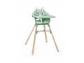 Chaise haute Stokke® Clikk™ vert trefle (Clover Green) - Stokke - 552002