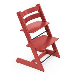 Chaise Tripp Trapp rouge chaud en bois de hêtre (Warm Red) - Stokke - 100136