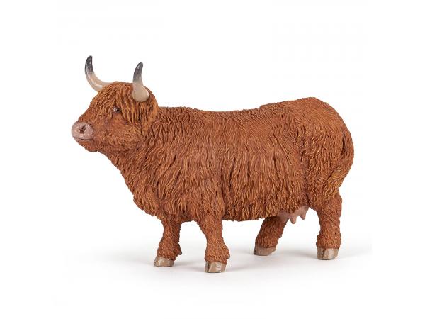 Vache highland - dim. 13 cm x 4,8 cm x 4,3 cm