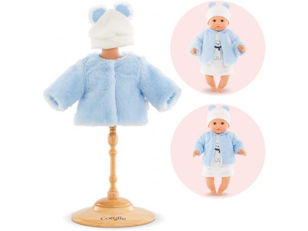 Vêtements pour bébé corolle 30 cm - manteau hiver polaire