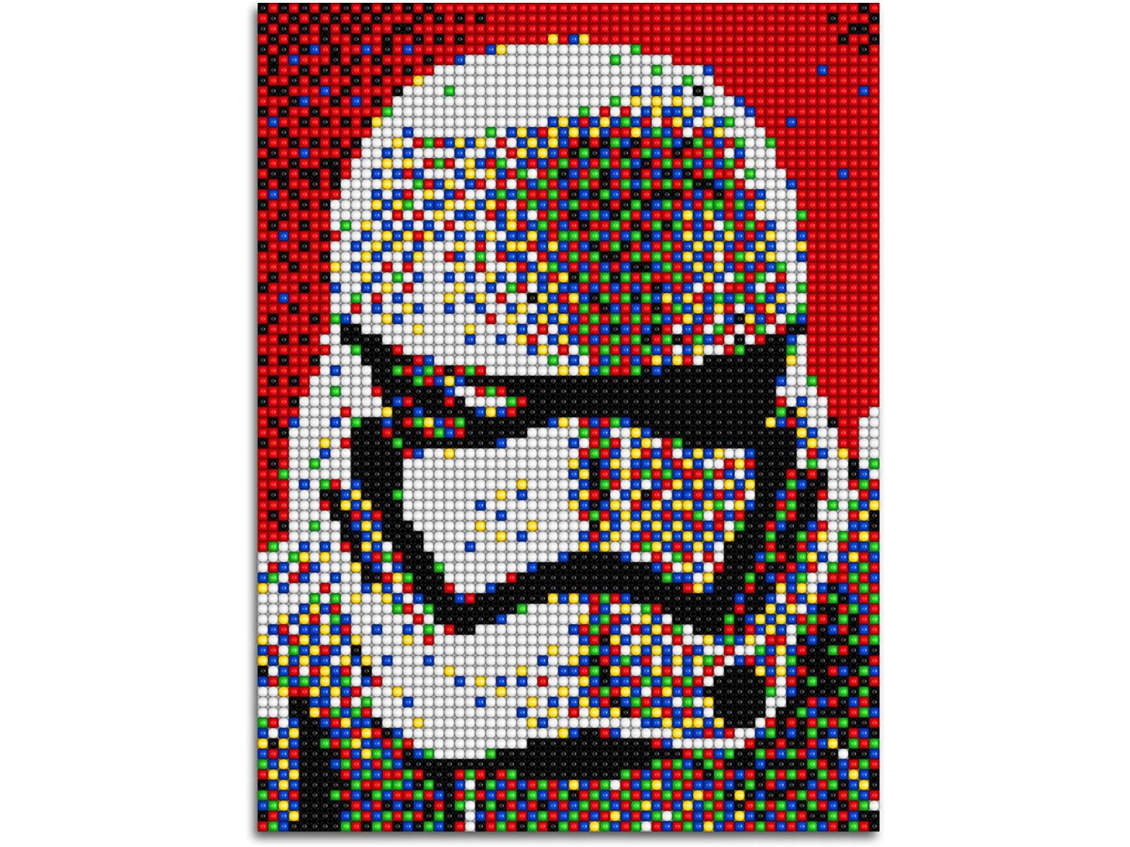 Stormtrooper 6400 Boutons Quercetti Q0846-4 Tableaux De Pixel Art 