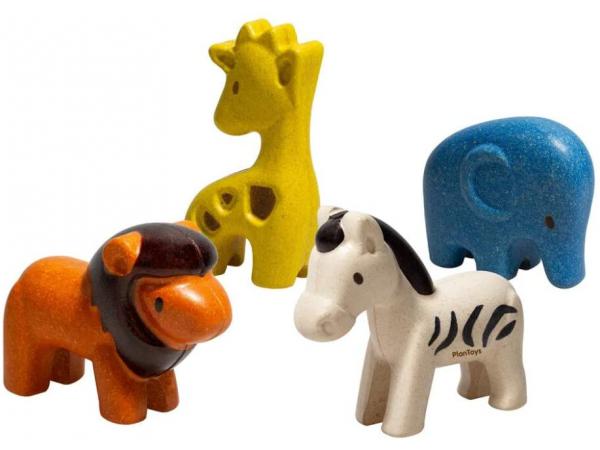Figurines : 4 animaux de la savane