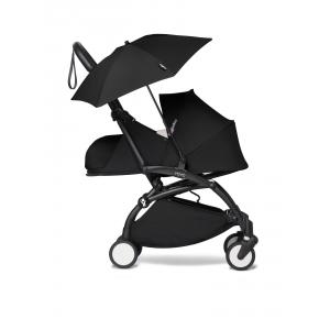 Poussette YOYO² 0+ ombrelle Noir - cadre noir - Babyzen - BU675