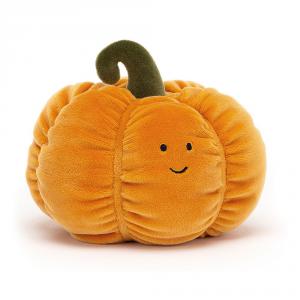 Jellycat - VV6PUM - Peluche Vivacious Vegetable Pumpkin - L: 9 cm x l : 13 cm x H: 14 cm (452430)