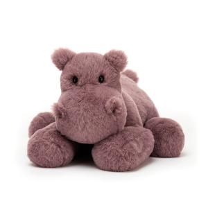 Peluche Huggady Hippo - l : 12 cm x H: 22 cm - Jellycat - HUG2H