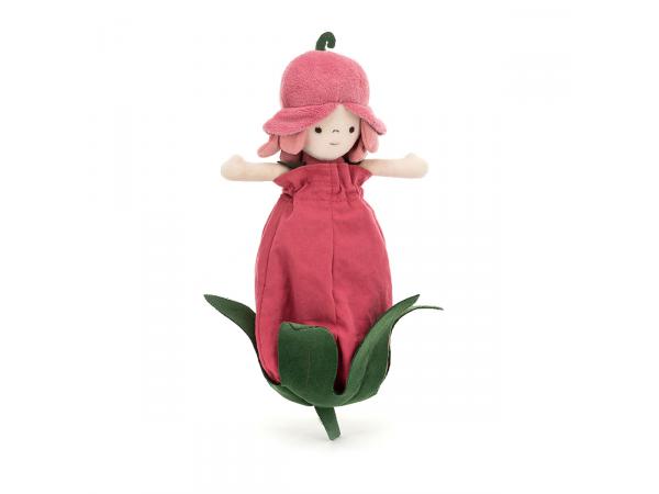 Petalkin doll rose - l = 11 cm x h =28 cm